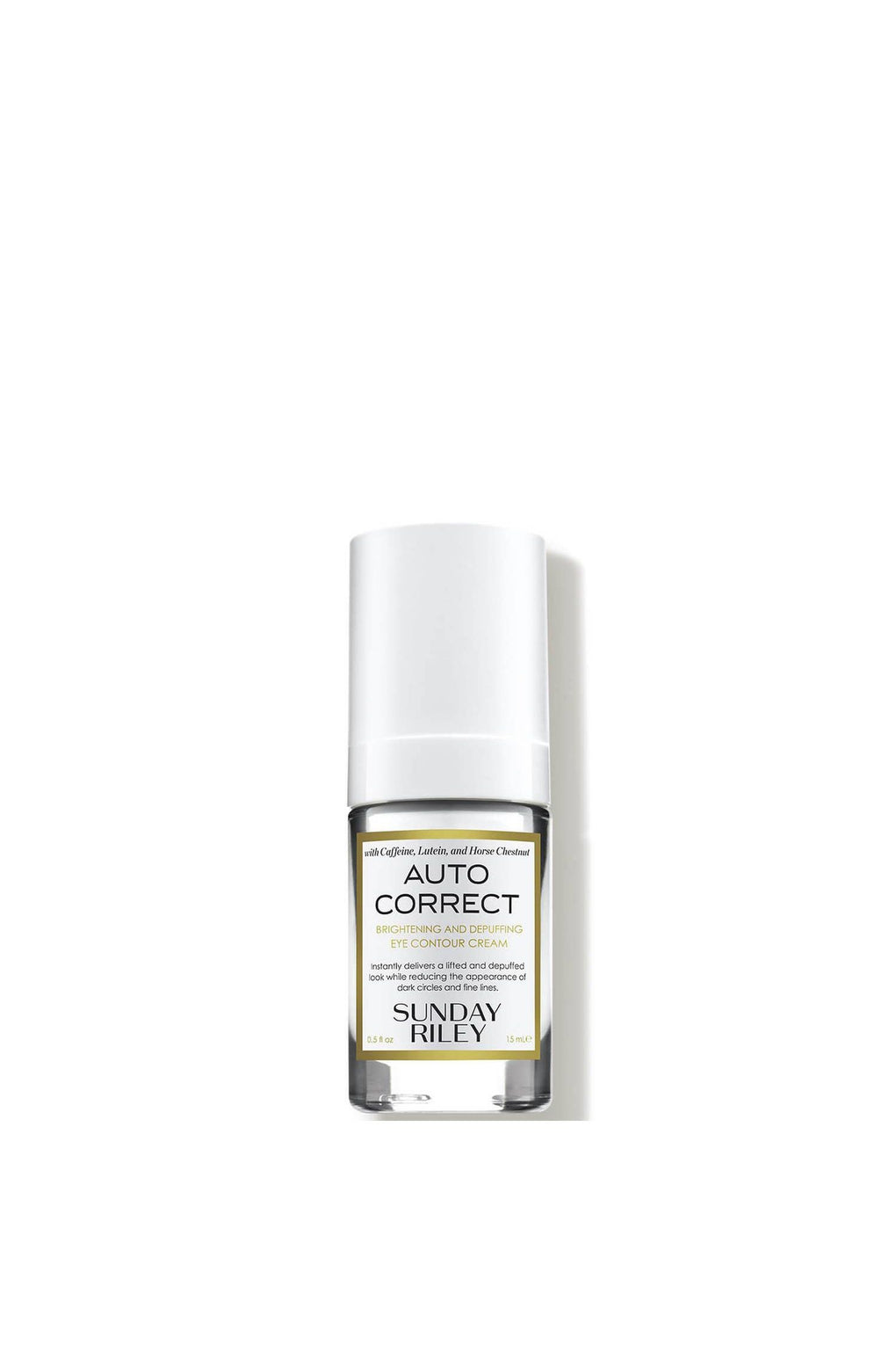 Vatrin | Sunday Riley Auto Correct Brightening And Depuffing Eye Contour  Cream 15ml – PS Vatrin